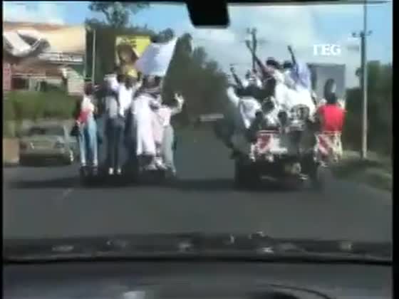 Overloaded Pickup Truck Crash