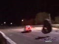 Mazda Drag Racing Crash From Outside