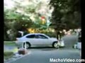 Guy Smashes Up Lexus with a Steel Pipe